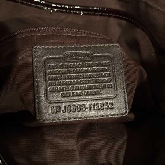 Vintage signature coach handbag - Picture 6 of 8
